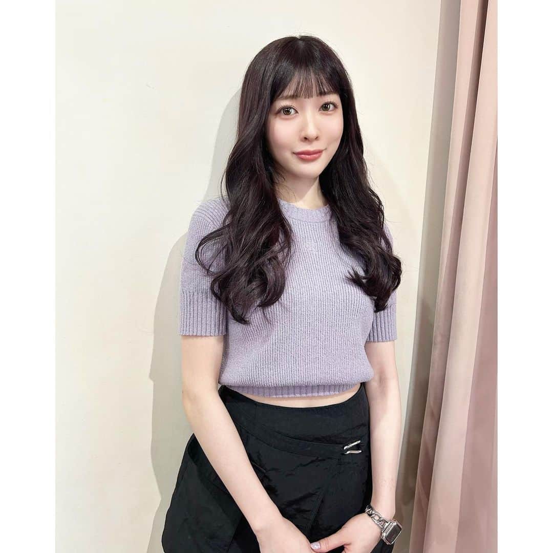 のインスタグラム：「✔︎ deep lavender @sumiredooon1228 🪻💜 #bettie#bettiehair」