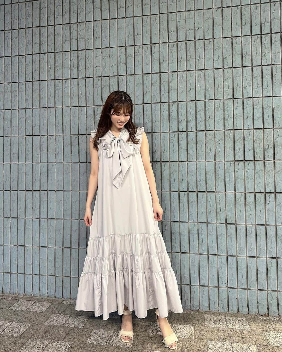 のインスタグラム：「.  衣装可愛かった〜🩵   #toccocloset」