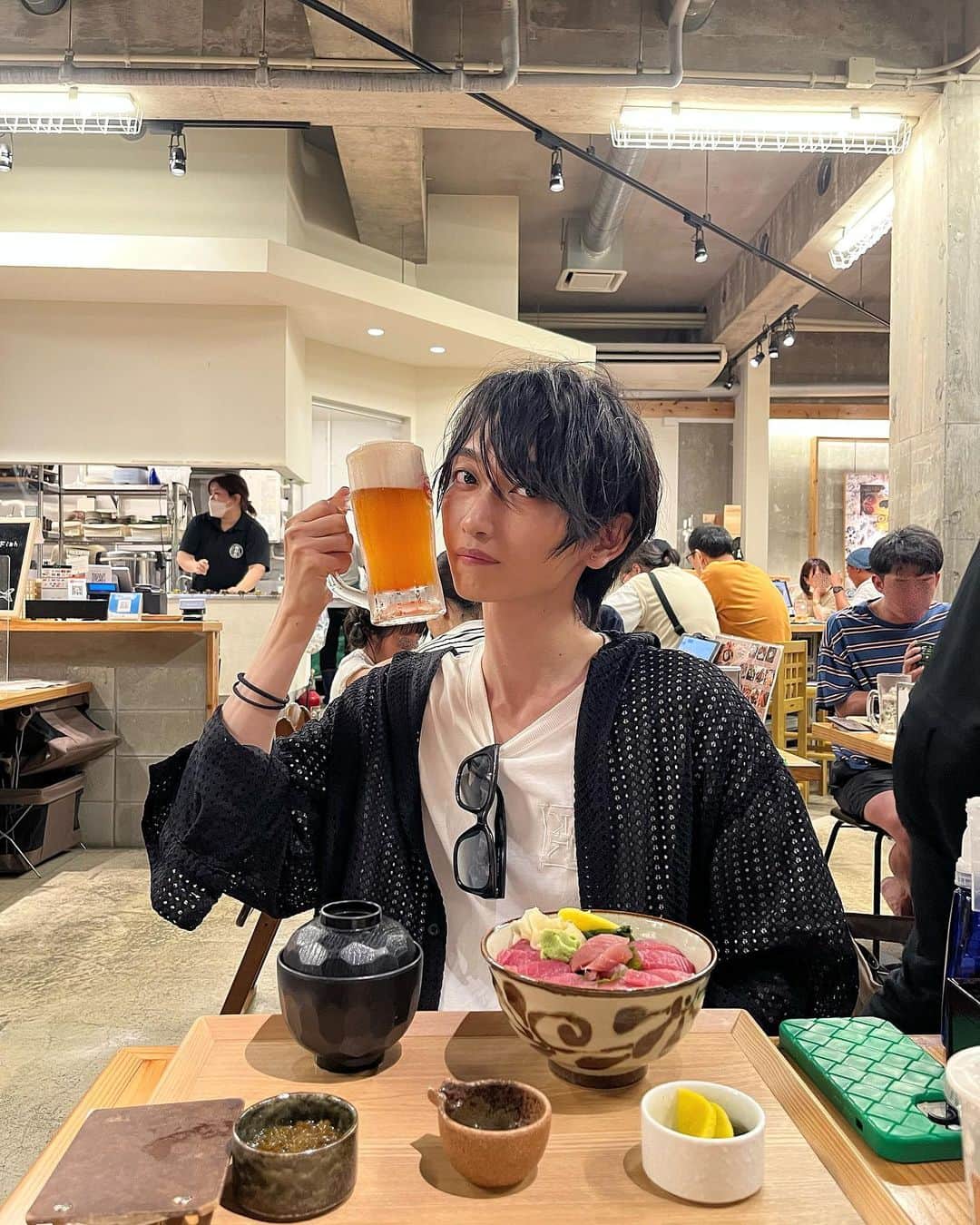 浩平のインスタグラム：「麦酒が好きです。」