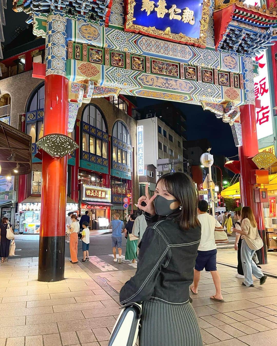 小瀬黎奈さんのインスタグラム写真 - (小瀬黎奈Instagram)「横浜最高、、楽しい2日間。🐼🤍」7月24日 20時48分 - 922_reina