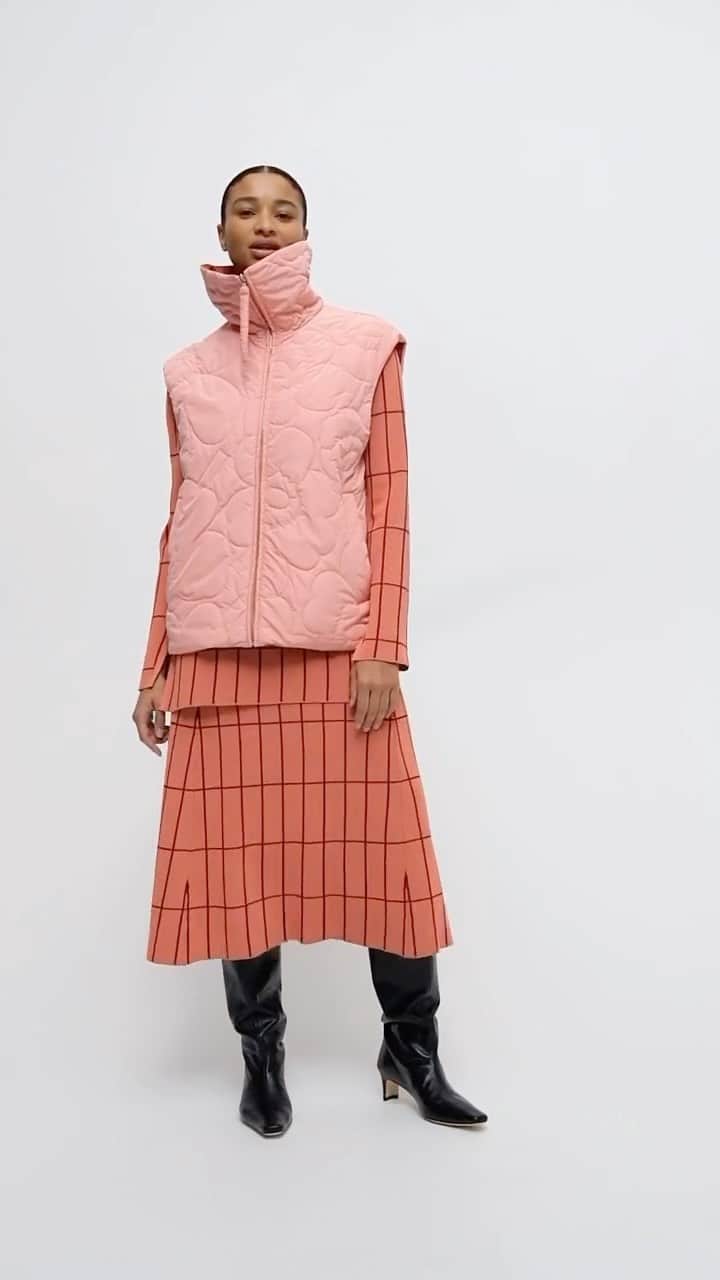 マリメッコのインスタグラム：「Our third and final drop of pre-fall ‘23 is almost here. Get ready for layers upon layers of reversible coats, dreamy knits and new leather bag arrivals.   ​Join our community at marimekko.com to be the first to know when these pieces arrive. Link in bio. ​#marimekko」
