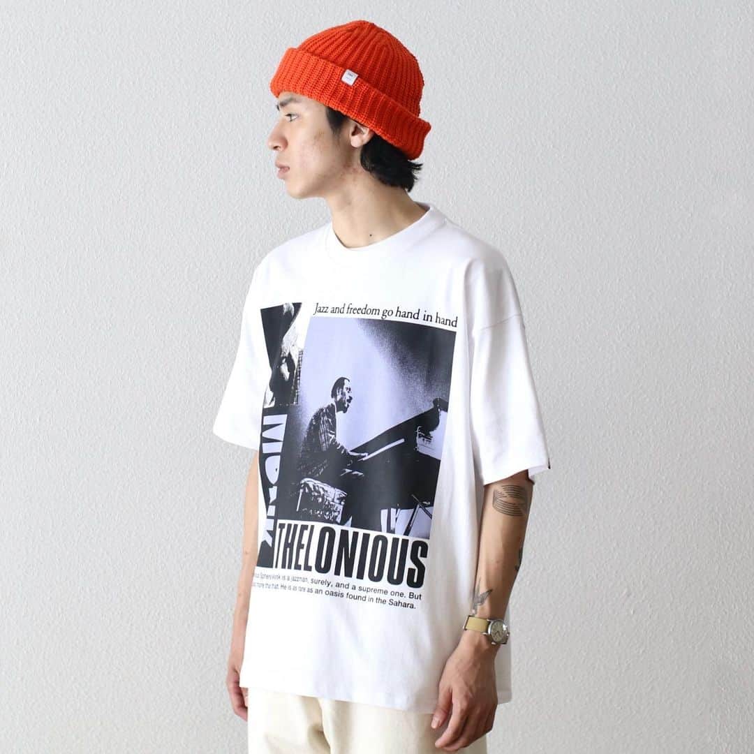 のインスタグラム：「_ CITY COUNTRY CITY / シティー カントリー シティー "COTTON T-SHIRT THEOLONIOUS MONK - PIANO COMPOSER - " ￥9,680- _ 〈online store / @digital_mountain〉 https://www.digital-mountain.net _ 【オンラインストア#DigitalMountain へのご注文】 *24時間受付 *14時までのご注文で即日発送 *1万円以上ご購入で送料無料 tel：084-973-8204 _ We can send your order overseas. Ordering procedure details can be found here. >>http://www.digital-mountain.net/html/page56.html  _ #CITYCOUNTRYCITY  #シティーカントリーシティー _ 実店舗：#WonderMountain  〒720-0043  広島県福山市船町2-23 JR 「#福山駅」より徒歩10分 #ワンダーマウンテン #japan #hiroshima #福山 #福山市 #尾道 #倉敷 #鞆の浦 近く _ WOMEN/GOODS： @hacbywondermountain _」
