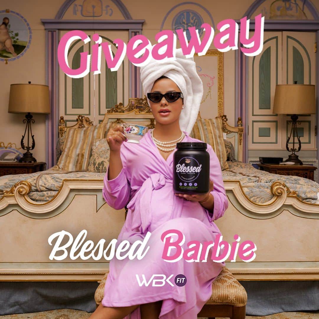 Katya Elise Henryのインスタグラム：「[GIVEAWAY CLOSED] 💕🌸🎀 Calling all besties, babes and barbz!   We're doing a giveaway for all our Blessed babes to win 3 MONTHS WORTH of the ultimate Blessed Beauty Stack and Katya's fave pink items from our website PLUS tickets to see Barbie the Movie with your BFF 👯‍♀️ 💕  Here's what you could win:  💝x3 Blessed Protein tubs in LIMITED EDITION flavors  💝x3 Blessed Booster Beauty Sleep  💝x3 Blessed Skin Booster 💝x3 Blessed Booster Healthy Hair 💝 Rio Twist Top & Maui Scrunch Bottom in Fuchsia 💝 WBK Pink booty band 💝WBK Pink Tumbler 💝WBK Ribbed Lounge Onesie  💝 The Sporty Playsuit in Candy Pink  💝 Mid-rise Summer leggings in Bubblegum Pink 🎟️🎟️x2 tickets to see Barbie the Movie   Hol' up, this isn't just a good ol' giveaway... we're choosing not one, not two, but FIVE winners.   Here's how you can win - it's simple!  •Tag a bestie in the comments  •Make sure you're both following @WBKFIT, @katyaelisehenry and @blessedprotein  •Subscribe to WBK Fit's VIP list as a bonus entry! (Click the link in bio)  Winners will be announced on August 7!  #barbie #wbkfit #katyaelisehenry #blessedplantprotein」