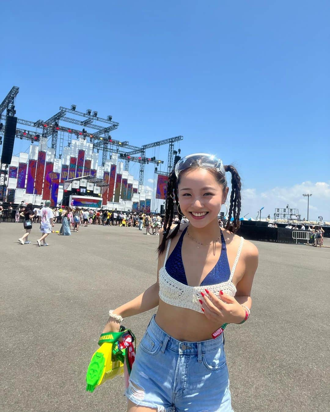 竹地ほのかさんのインスタグラム写真 - (竹地ほのかInstagram)「waterbomb nagoya💙」7月24日 22時01分 - min00l8