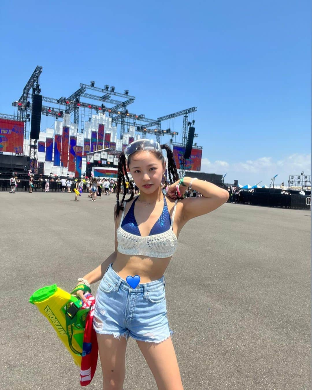 竹地ほのかのインスタグラム：「waterbomb nagoya💙」