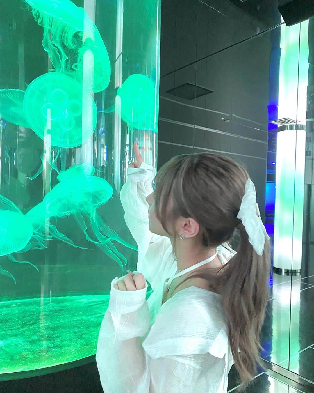 美南れなのインスタグラム：「jellyfish ᙅ⩬」
