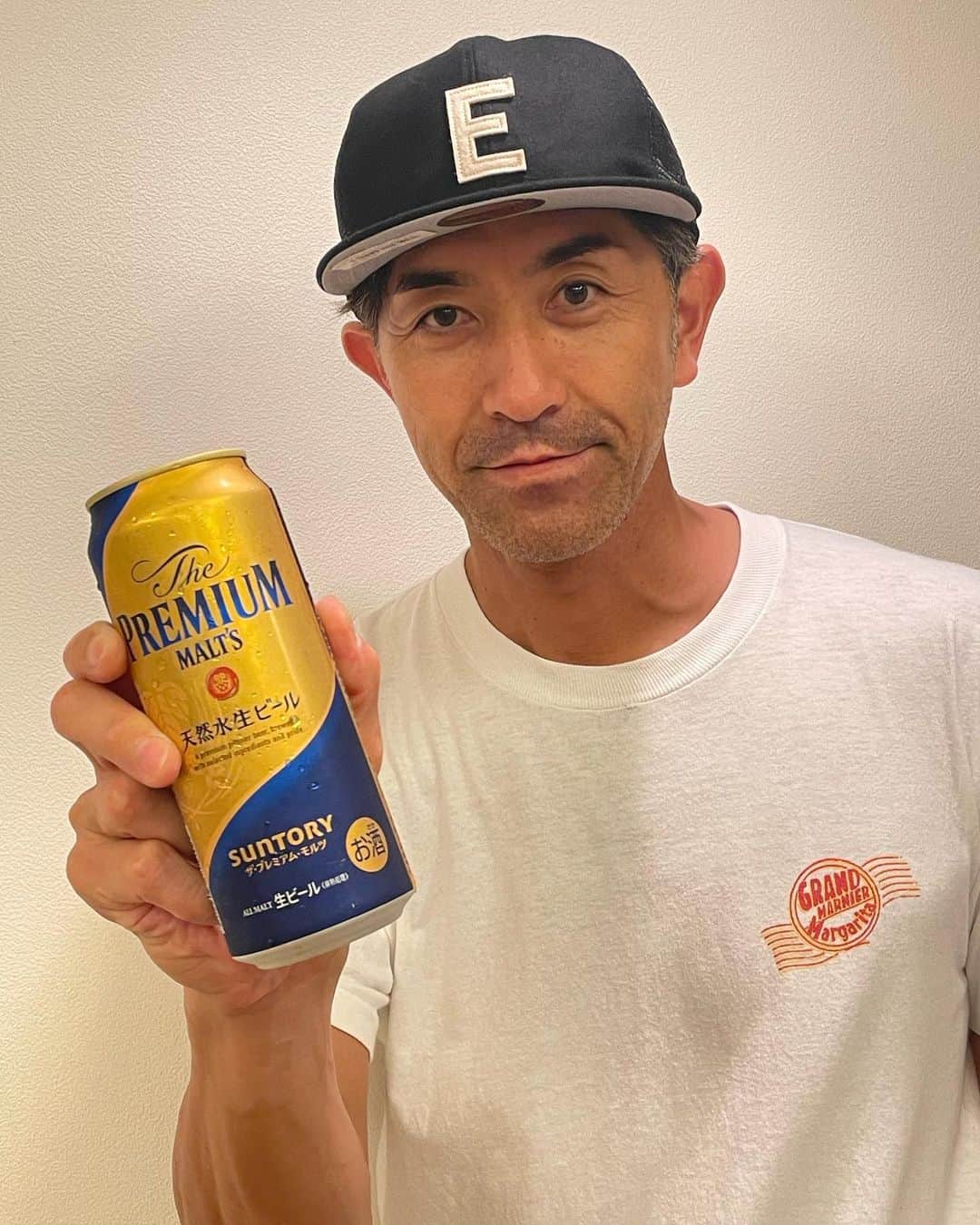 G.G.佐藤のインスタグラム：「幕張の奇跡 角中選手、サヨナラツーラン！！！ プロ17年目一緒にプレーしたこともある角中選手の初サヨナラ弾に浸りながら呑むプレモル おいしぃーーー キモティーーー #GGのビールはプレモルでした #サントリー」