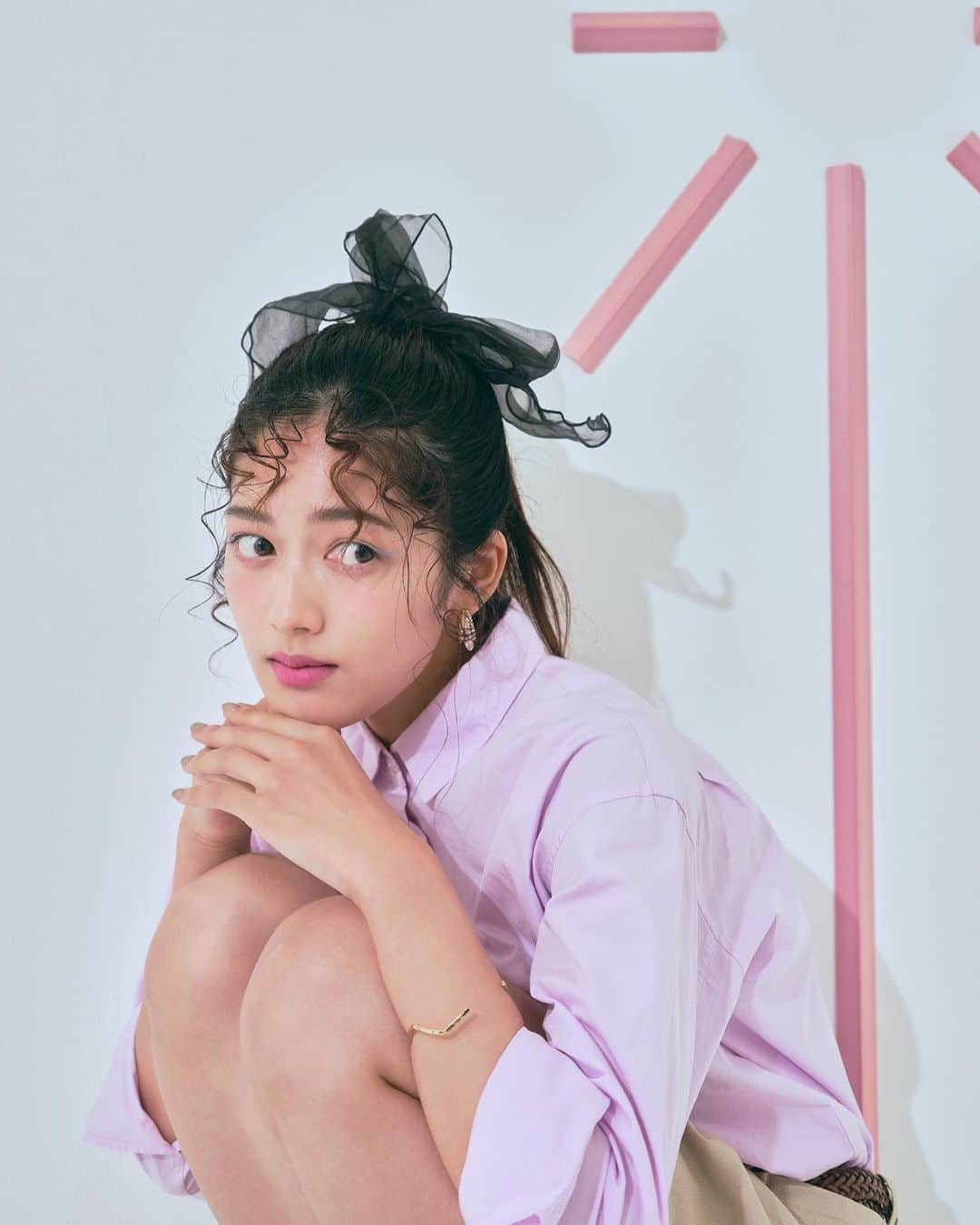 安田愛音さんのインスタグラム写真 - (安田愛音Instagram)「くるくる~🎀」7月24日 22時02分 - ainee.y