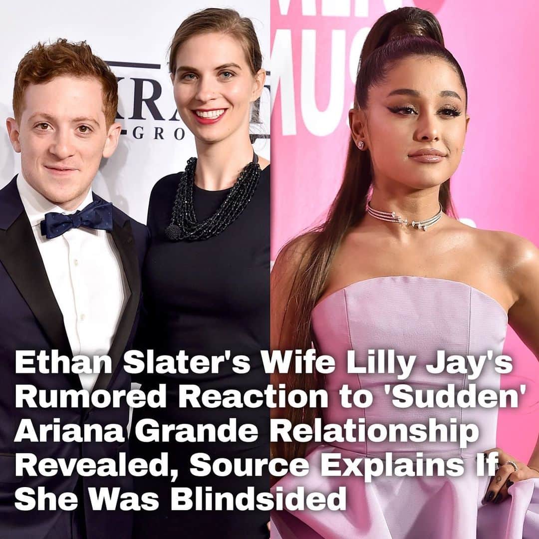 Just Jaredさんのインスタグラム写真 - (Just JaredInstagram)「An insider is speaking out about Ethan Slater's wife Lilly Jay and her rumored reaction to his new relationship with Ariana Grande. Did he cheat on her? Find out everything we know, including Lilly's rumored reaction to the news, if she saw it coming or was blindsided by their "sudden" breakup after 10 years together, and more. Tap this photo at the LINK IN BIO for the details. #EthanSlater #ArianaGrande #LillyJay Photo: Getty」7月24日 22時46分 - justjared