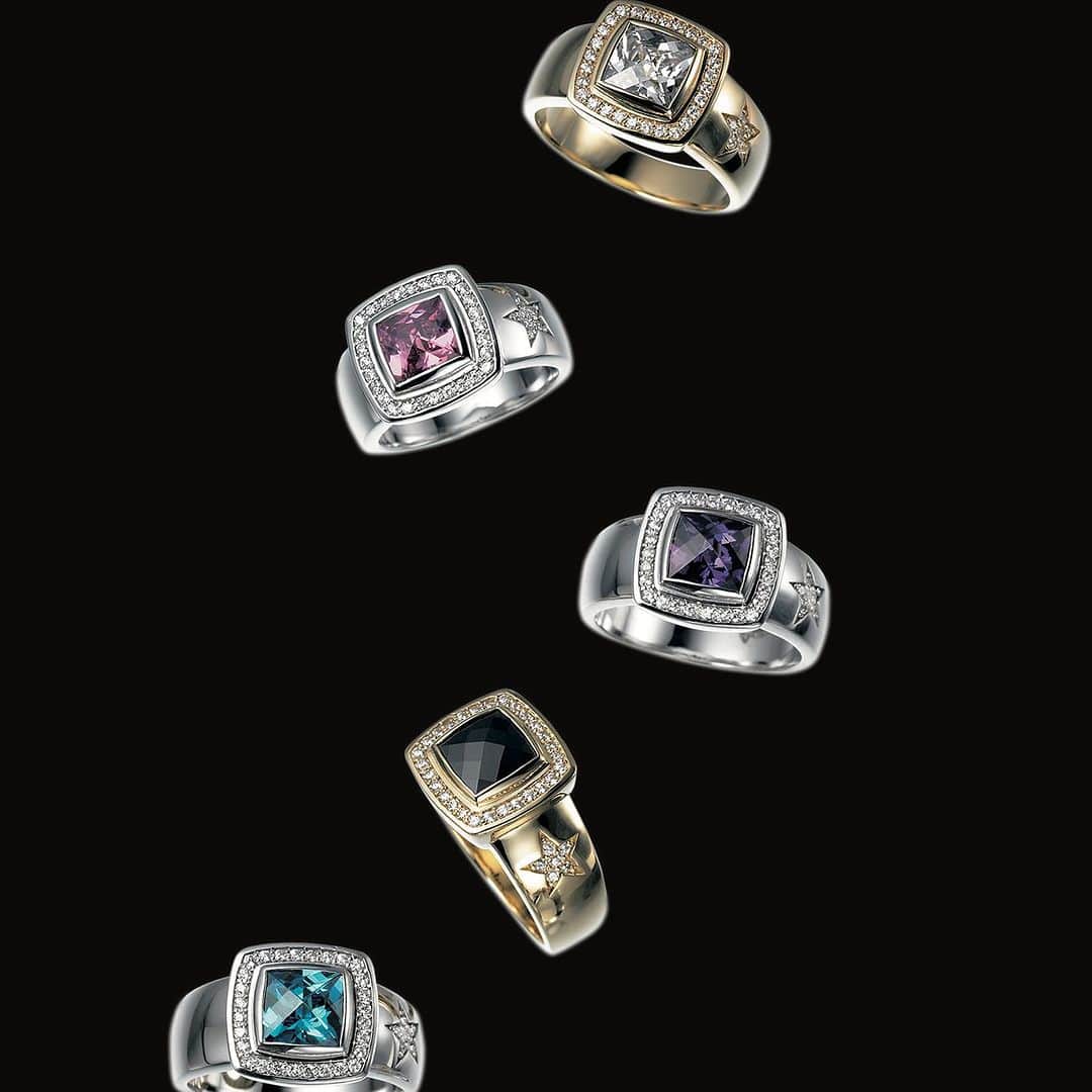 ジャスティンデイビスのインスタグラム：「⠀ BABY M.TS Rings  #justindavis #ジャスティンデイビス #srj252 ※K18YGの詳細は🔗よりお問合せください。」