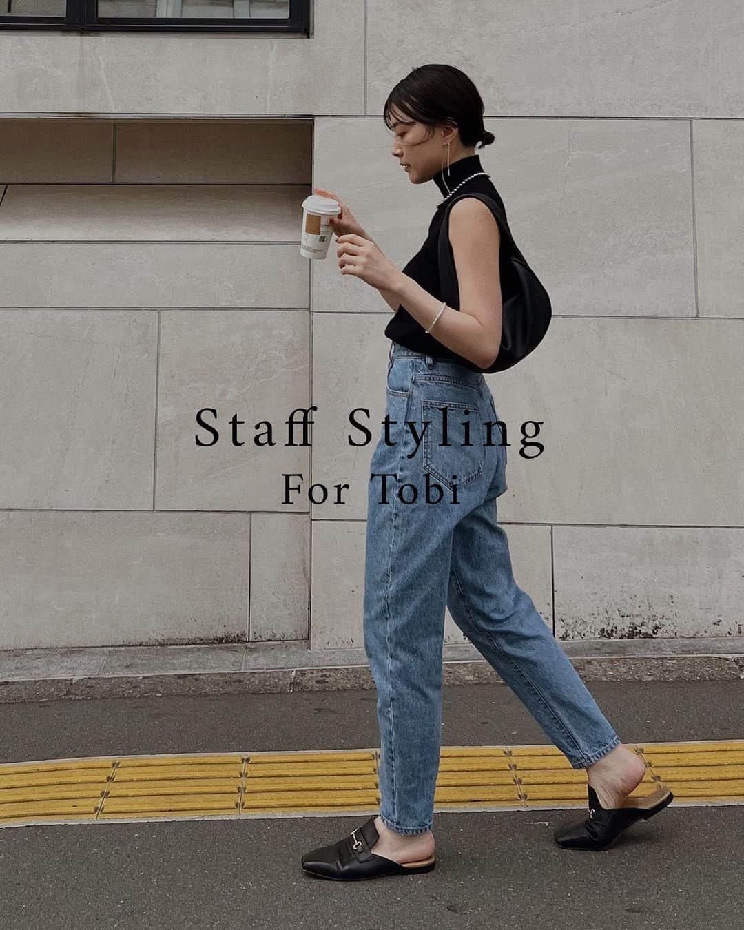 ETRÉ TOKYO ストアさんのインスタグラム写真 - (ETRÉ TOKYO ストアInstagram)「@etretokyo  【 Shinjuku Store Staff 】 ㅤㅤㅤ  Tobi Height：157cm Account：@etretokyo_tobi ㅤㅤㅤ  - - - - - - - - - - - - - - - - - - - - - - - - - - - -  商品詳細はTOPページURLよりチェック🔍 ›› @etretokyo_store  ㅤㅤㅤ スタッフコーディネートも毎日更新中【 #etretokyo_staff_ootd 】をフォロー🐿️  TOPページの"フォロー中"から 気になるスタッフのアカウントをフォロー🤝  - - - - - - - - - - - - - - - - - - - - - - - - - - -   ⁡ 【LUMINE SHINJUKU STORE】  ETRÉ TOKYO ルミネ新宿2店 TEL：03-5989-0979 ⁡ ー営業時間ー (平日、土日祝)11:00-21:00 ⁡ #etretokyo #etre #fashion #etretokyoshinjuku #2023ss#2023etress #etretokyo_staff_ootd  #エトレ#エトレトウキョウ#スタッフスナップ#スタッフコーディネート#スタッフ紹介#アパレルスタッフ#ルミネ新宿#オトナカジュアルコーデ #シンプルスタイル #ブルーデニム #夏スタイル #ぺたんこ靴 #ジャケットスタイル #157cmコーデ」7月24日 22時56分 - etretokyo_store