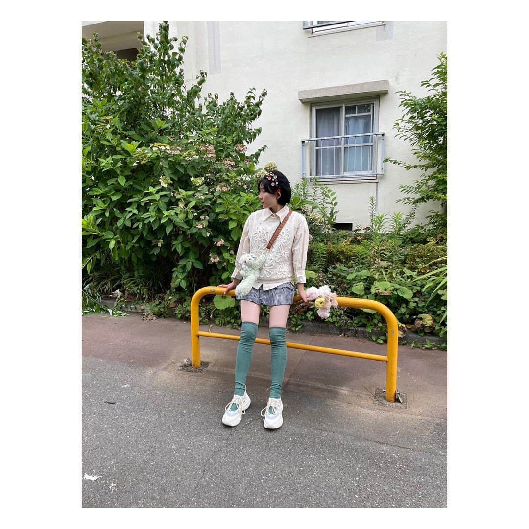 早乙女ゆうさんのインスタグラム写真 - (早乙女ゆうInstagram)「斜めがけもいける優秀な子。 おめめが❤️なのもかわいいネ。」7月24日 23時15分 - yu.saotome