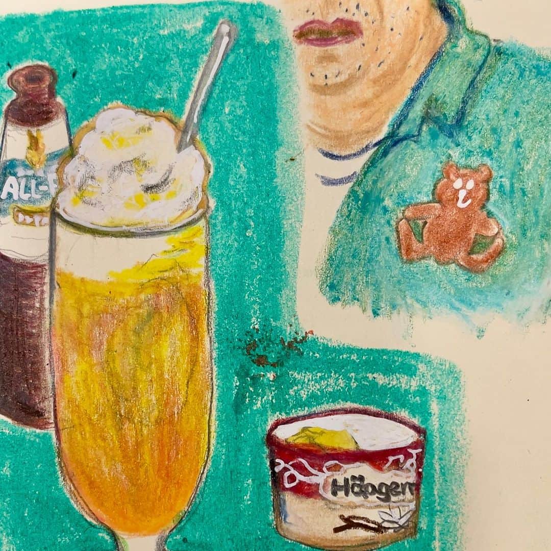池田有希子さんのインスタグラム写真 - (池田有希子Instagram)「落書き〜😜  #doodle #sketch #sketchbookdrawing #foodsketch #illustration #foodillustration」7月24日 23時35分 - yukikoikeda