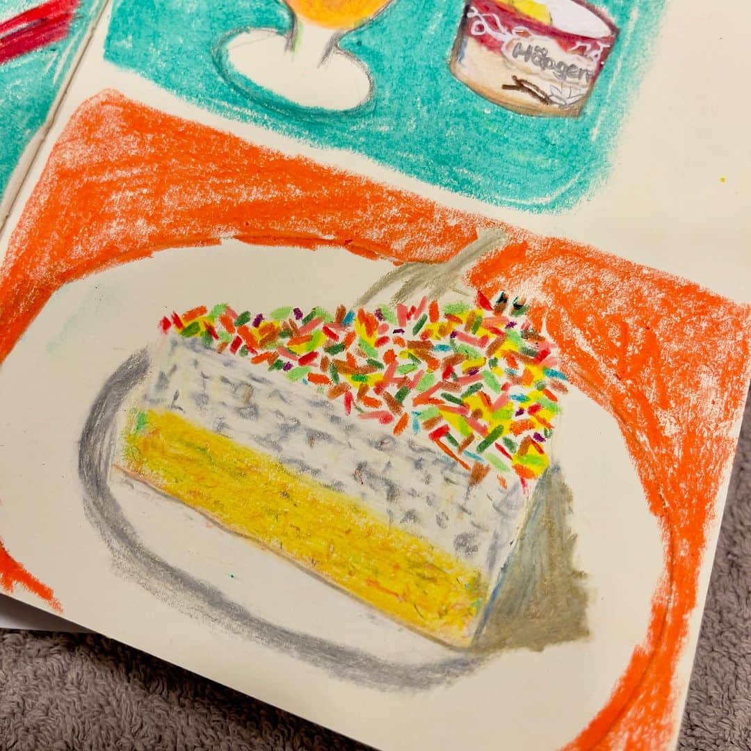 池田有希子さんのインスタグラム写真 - (池田有希子Instagram)「落書き〜😜  #doodle #sketch #sketchbookdrawing #foodsketch #illustration #foodillustration」7月24日 23時35分 - yukikoikeda