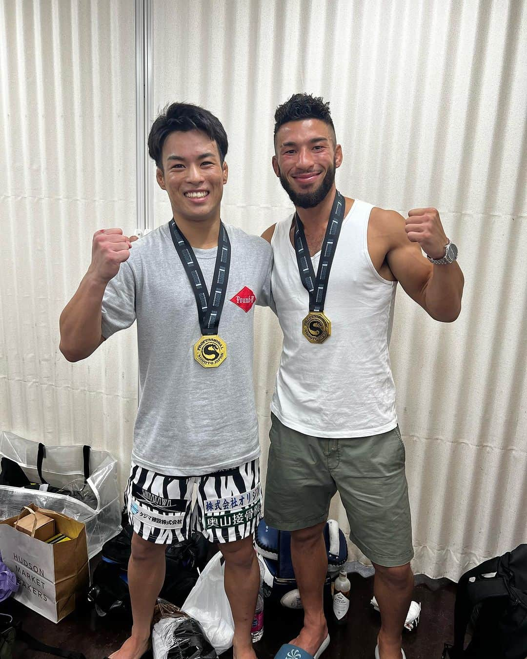 高谷裕之のインスタグラム：「2人とも強かったねぇ🔥🔥🔥  #shooto0723」