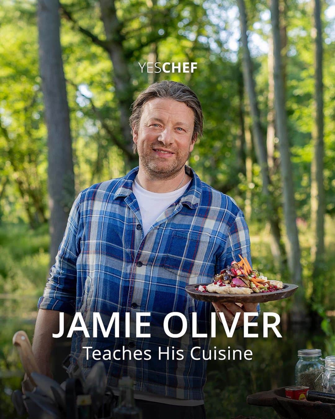 ジェイミー・オリヴァーのインスタグラム：「I've got something quite special for you lovely lot coming soon! I've teamed up with @yeschefhq so that you can learn my fundamental principles, core techniques and all-time favourite recipes that will take your home cooking to a whole new level! YesChef is a totally new online cooking experience with inspiring video classes taught by some of the greatest chefs in the world. Every YesChef membership gives you access for a full year to ALL of the classes!! AND they’re running a Summer sale now with 50% off PLUS you can save another £10 off at checkout with my code JULYJAMIE. You’ll also be automatically entered to win a really great “YesChef x Jamie Oliver” Gift Pack with every purchase! Hit the link in my bio to start now big love JO x x  #ad」
