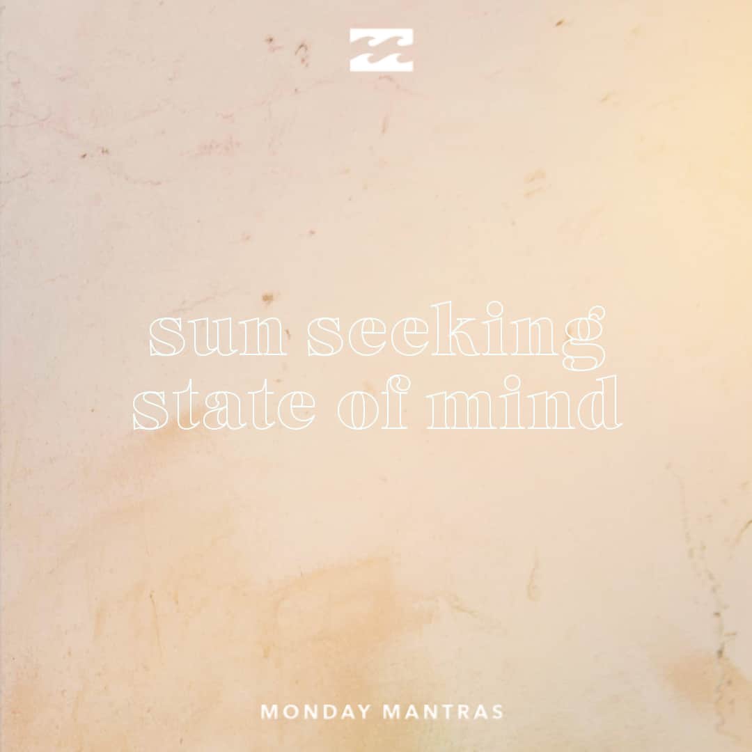 BILLABONG WOMENSのインスタグラム：「Sun seeking state of mind.」
