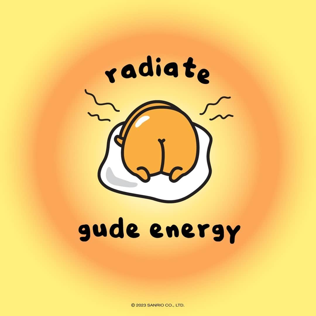 ぐでたまさんのインスタグラム写真 - (ぐでたまInstagram)「feeling gude about today✨ #mondaymotivation」7月25日 1時02分 - gudetama