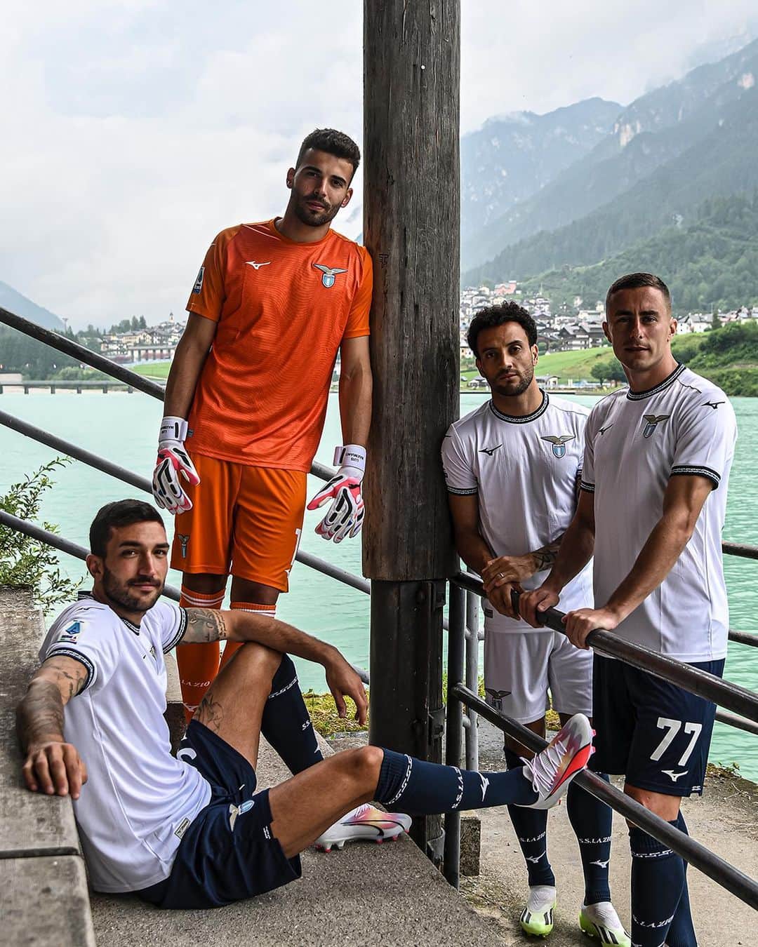 SSラツィオのインスタグラム：「𝟏𝟗𝟕𝟑/𝟕𝟒 ♾ 𝟐𝟎𝟐𝟑/𝟐𝟒  👕Our new Third Kit! Celebrating 50 years since our first Scudetto win  🇮🇹 5⃣0⃣ Buy now ➡ Link in bio  #MizunoFootball #」
