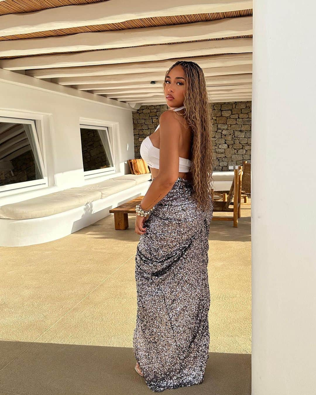 ジョーディン・ウッズさんのインスタグラム写真 - (ジョーディン・ウッズInstagram)「from Mykonos with love 🤍」7月25日 2時01分 - jordynwoods