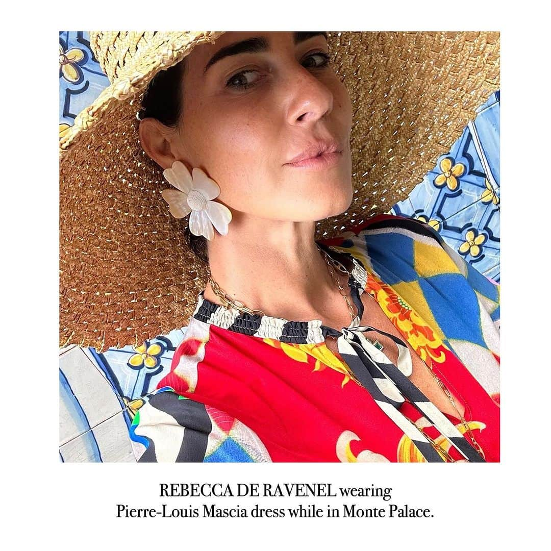 Pierre-Louis Masciaさんのインスタグラム写真 - (Pierre-Louis MasciaInstagram)「Beautiful @rderavenel wearing Pierre-Louis Mascia dress while in Monte Palace.  @cvcommunications」7月25日 3時37分 - pierrelouismascia