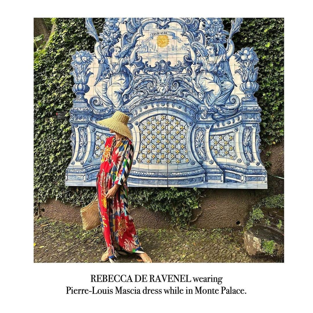 Pierre-Louis Masciaさんのインスタグラム写真 - (Pierre-Louis MasciaInstagram)「Beautiful @rderavenel wearing Pierre-Louis Mascia dress while in Monte Palace.  @cvcommunications」7月25日 3時37分 - pierrelouismascia