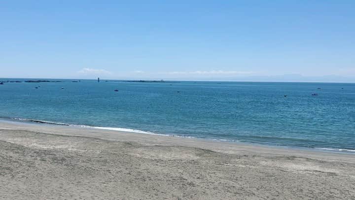 道端アンジェリカのインスタグラム：「🌊✨」