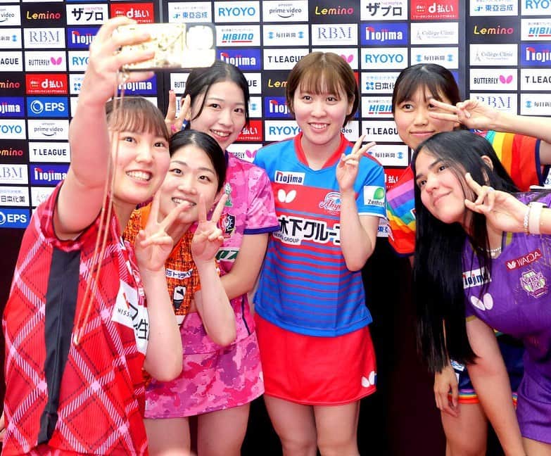 アドリアナ・ディアスのインスタグラム：「So excited to join the T League this season and proudly represent Team Kyoto @kaguyalyze 💜💚 Can’t wait to get started! 頑張ろう！」