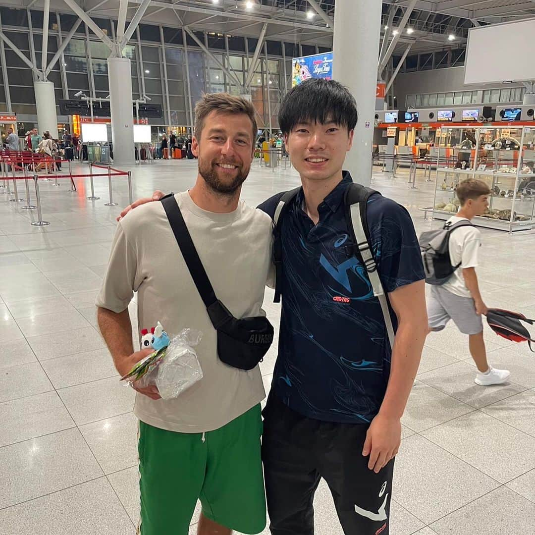 大塚達宣さんのインスタグラム写真 - (大塚達宣Instagram)「Thank you. Kubi‼️ I learned a lot from you. Big love‼️ PANTHERS family forever‼️  #PanasonicPANTHERS」7月25日 5時51分 - tatsutatsu1105