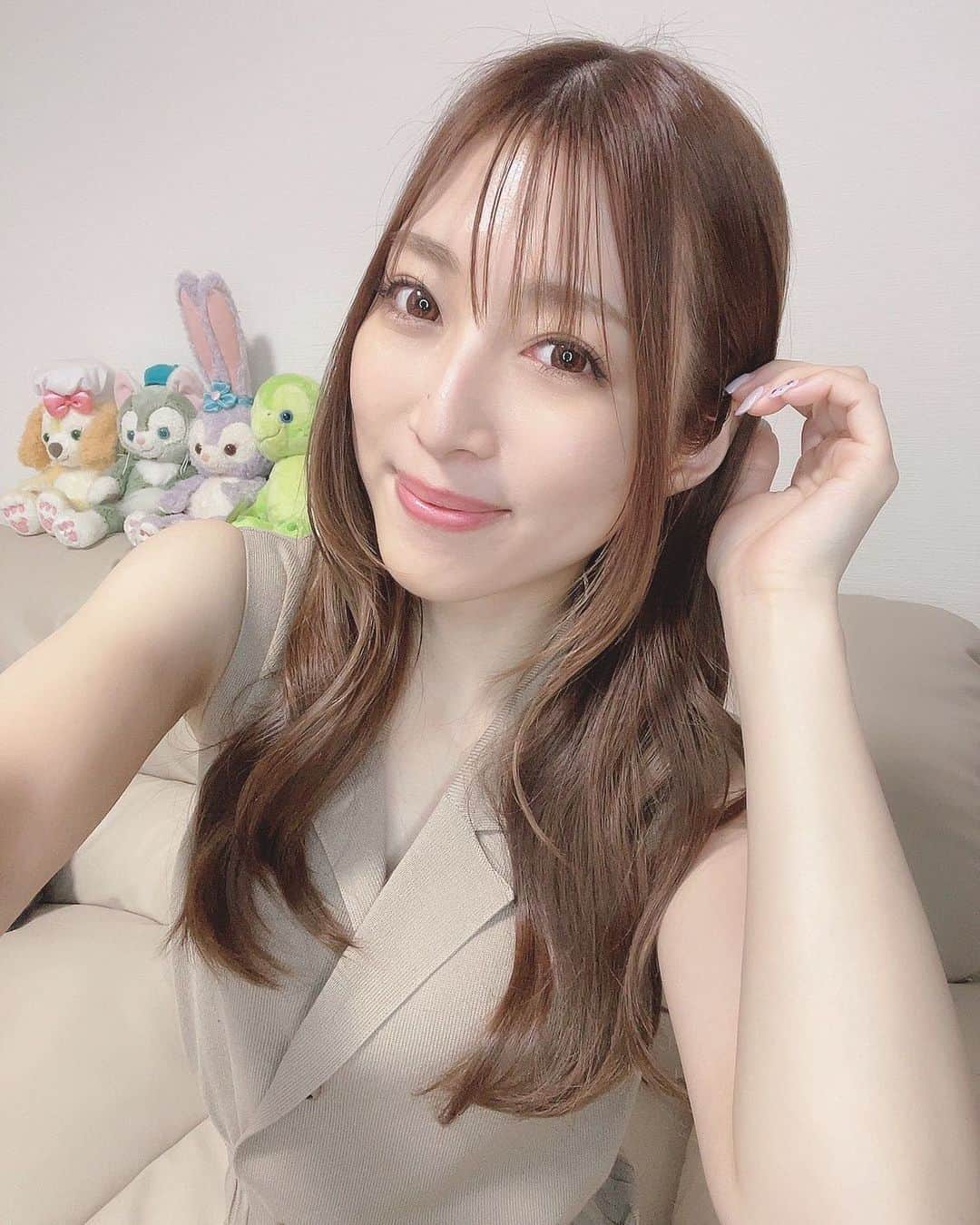 宇野栞菜（阿部栞菜）さんのインスタグラム写真 - (宇野栞菜（阿部栞菜）Instagram)「おはよ(* ॑꒳ ॑* )⋆*」7月25日 7時 ...