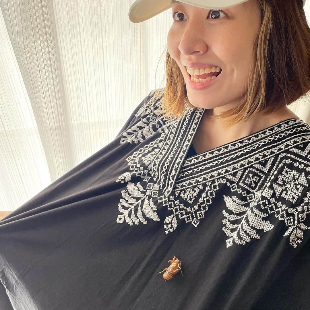 奥村愛子のインスタグラム：「🌳  ブローチ  夏だ」