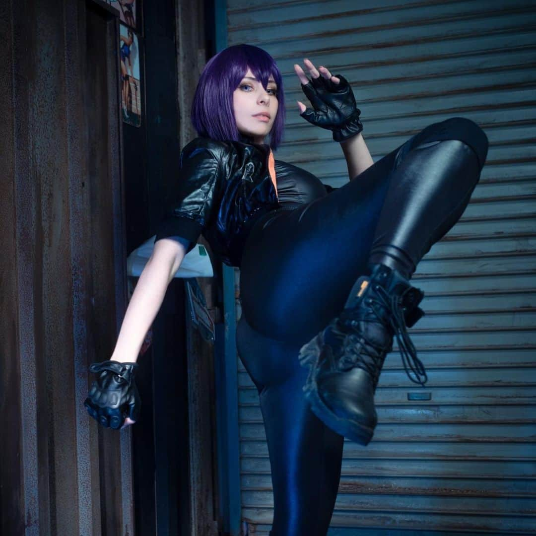 ユリコ・タイガーのインスタグラム：「The Major  #ghostintheshell #攻殻機動隊   More esclusive photos in my site↓ patreon.com/yurikotiger」