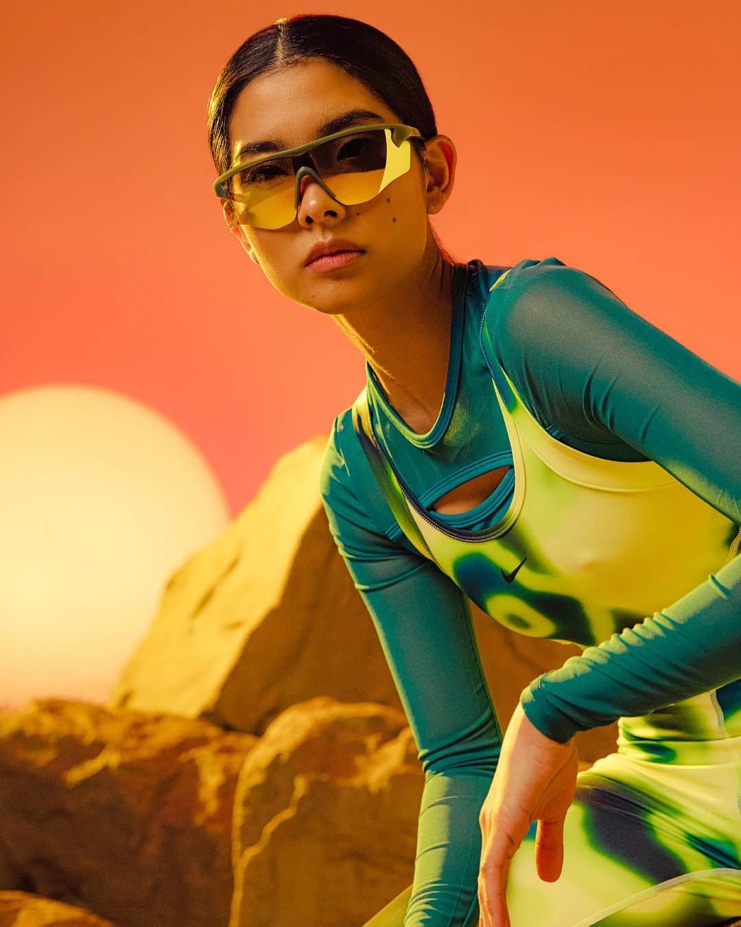 あゆみテレサのインスタグラム：「COSMICORE for @schonmagazine ☄️  Director + Photographer @anishaspice Production Designer @ginacanavan Director of Photography @philipalxndr Wardrobe Stylist @carolynson Wardrobe Assist @nilufar.yarmo Lighting Director @sven_v 1st AD @madamejac Production Manager @litaflita Production Coordinator @jeffhibler Makeup Artist @lexikleyla Makeup Assist @mariannaeliasmakeup Hair Stylist @_missmarilyn Digi @spicykorean11 1st AC @konpodprugin Sven Superiors @damnhumble @samihollander @ococtoh Art Dept Assists jausofvern @jazminxsuarez @_thurman_ BTS Capture @_thurman_ Video Editor @philipalxndr Score & Sound Design @jacqui.mateo Mastered @thejohnnycarter  Studio @quixotestudios - Models @naishabhargabi @ayumiteresa @viccc.g @anaislee @mirabellelee @jeffhibler @litaflita - PR @mimiverses @mschannntelles」