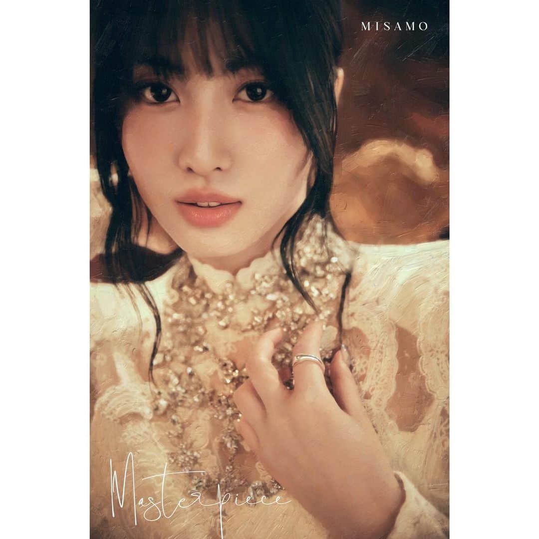 TWICE JAPANのインスタグラム：「MISAMO JAPAN 1st MINI ALBUM『Masterpiece』 2023.07.26 Release  Album Release D-1  Other Cut : MOMO  #MOMO #Masterpiece #MISAMO」