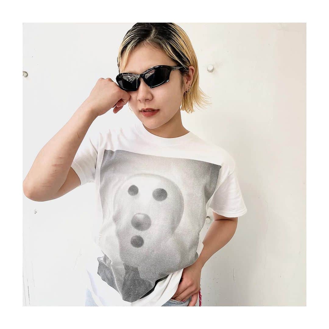 のインスタグラム：「Chibi-T vintageのバンドTや、ART、movieなど、小さめサイズも沢山入荷❤️‍🔥  レディースはもちろん、メンズがバチバチで着ても格好いいです❤️‍🔥❤️‍🔥❤️‍🔥 . model : @maimaika25   #お問い合わせはお電話で承ります #jammru #jammru_tee #osaka  #fashion  #streetstyle  #streetfashion  #vtg  #vintage  #used  #usedclothing  #古着 #古着屋 #ファッション #70s #80s #90s」