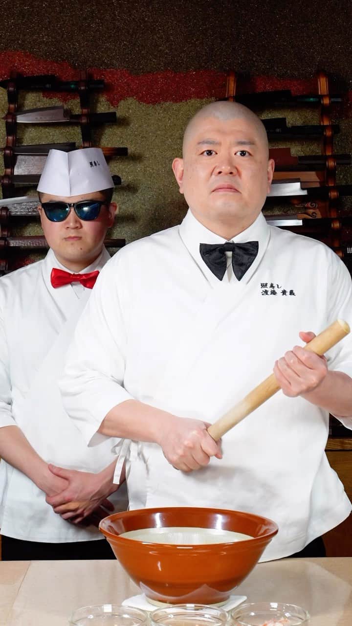  WATANABETAKAYOSHIのインスタグラム：「THIS IS TAMAGOYAKI  #tasty#dozo#sushibae#eat #egg #eggs#sushi#chef#food#foodporn   @moriyan.jp」