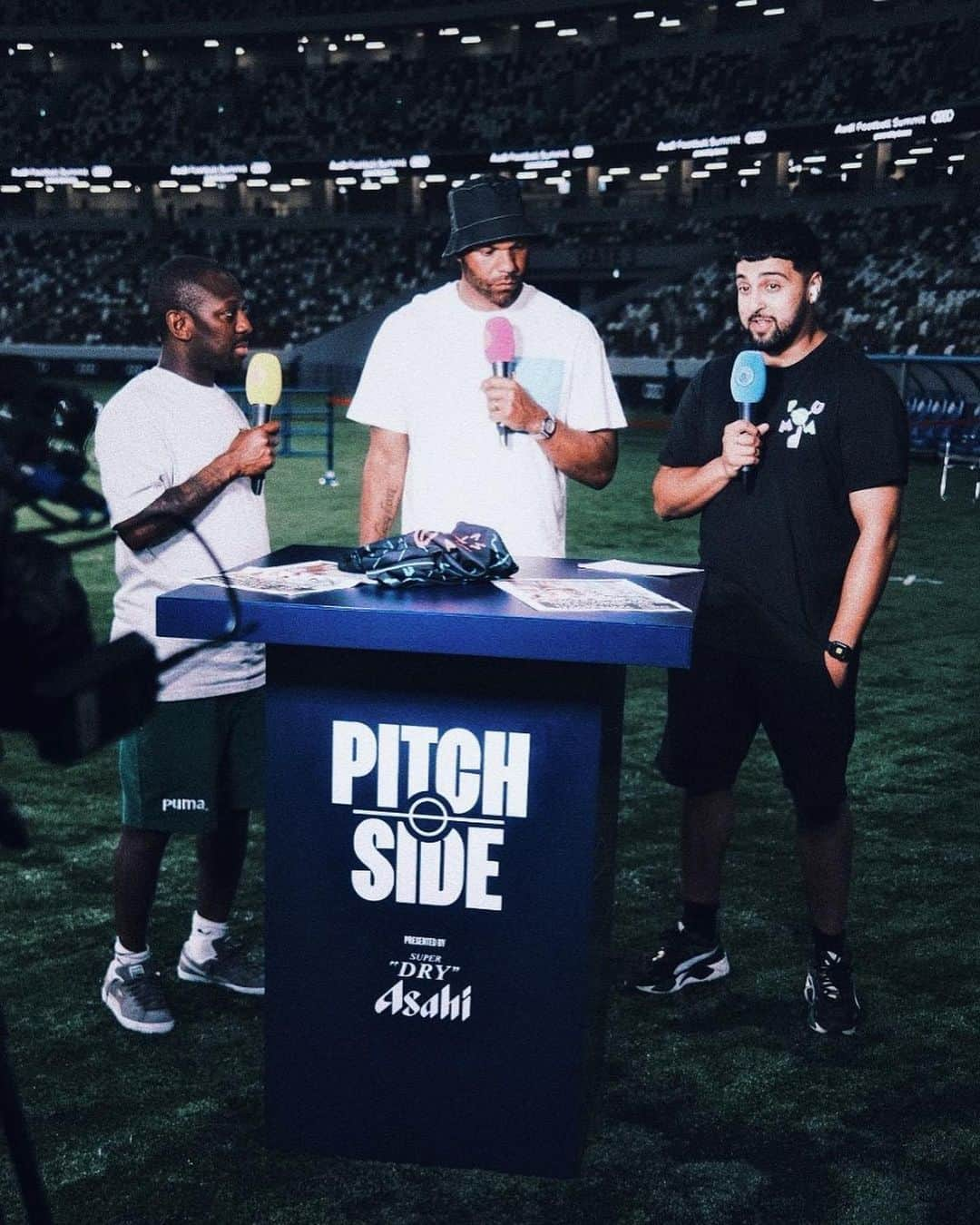 ジョリオン・レスコットのインスタグラム：「Pitch side 🇯🇵」