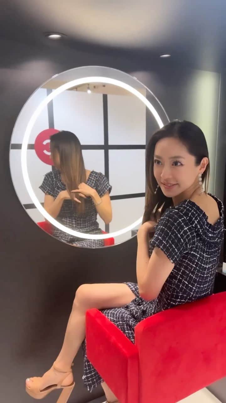 松岡李那のインスタグラム：「CHANEL POP UP EVENT 💗 #codescouleur #chanel」