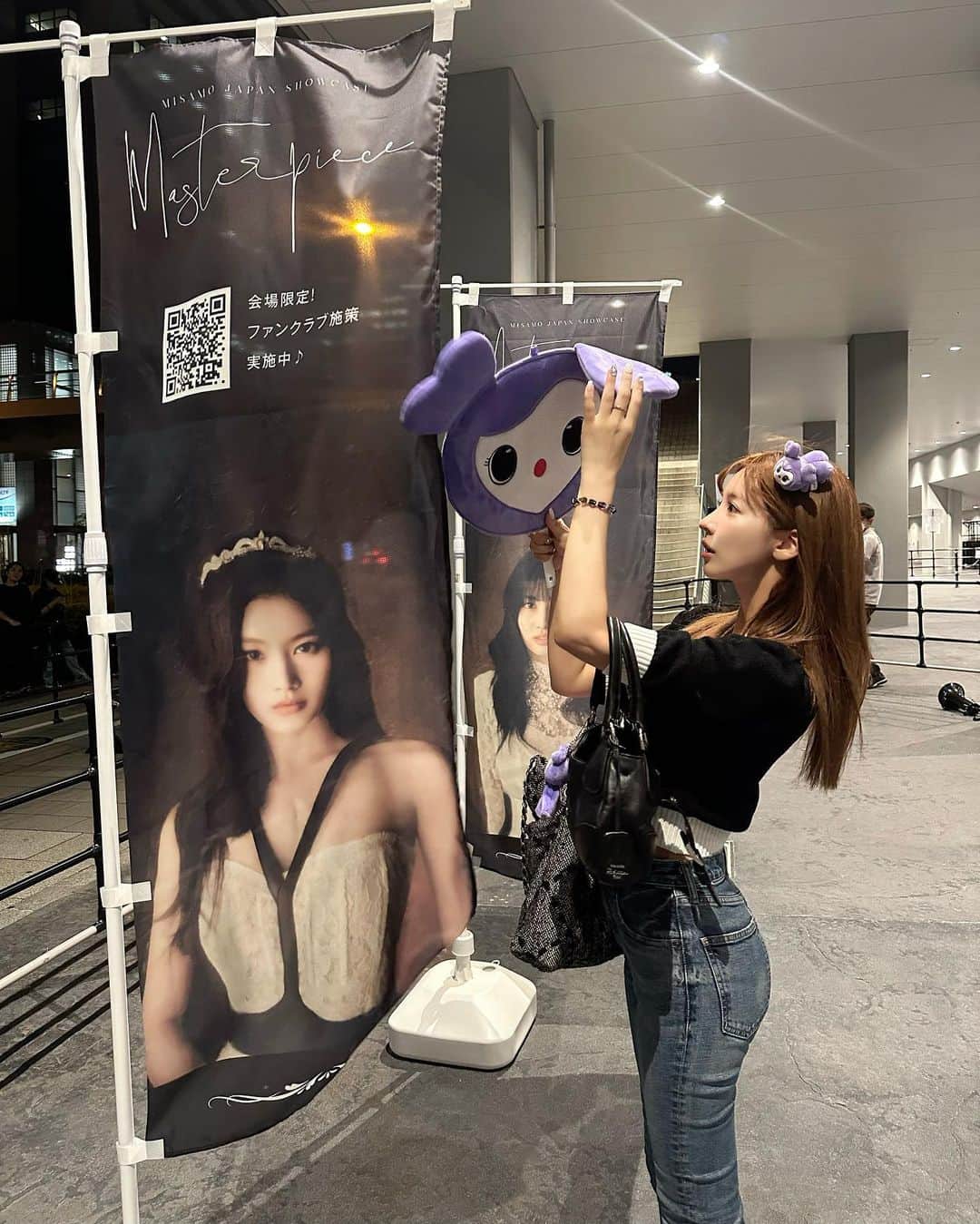 のインスタグラム：「💜」
