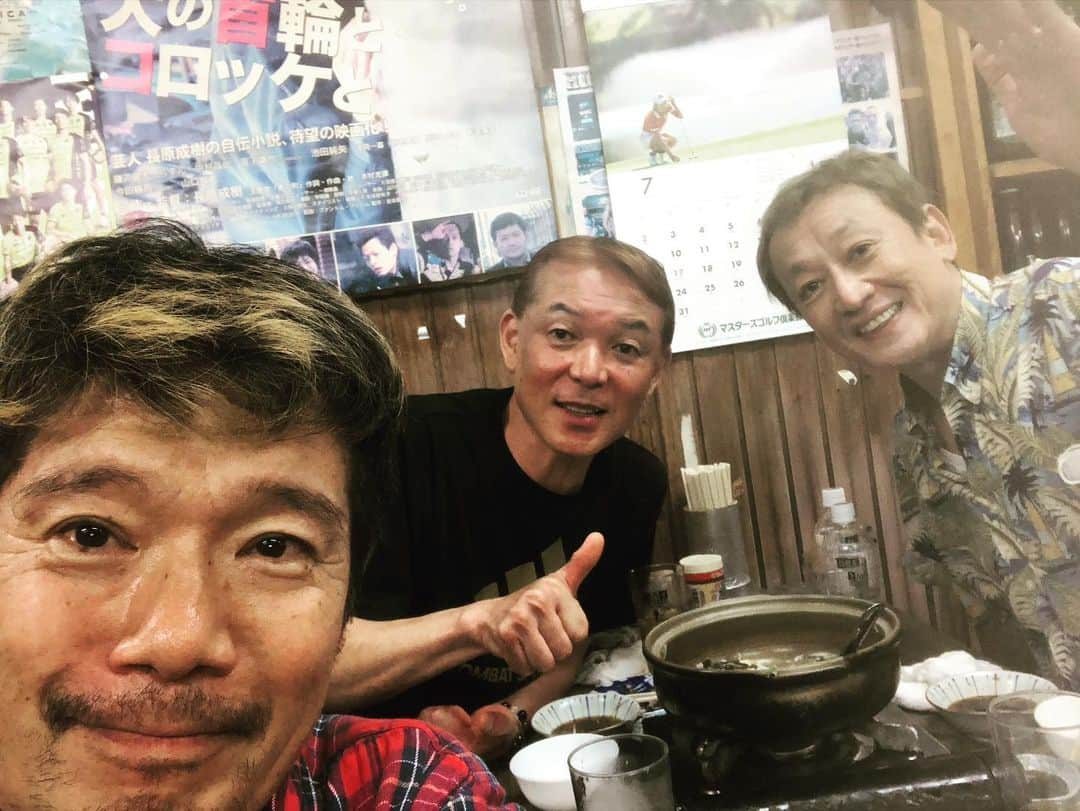 長原成樹さんのインスタグラム写真 - (長原成樹Instagram)「今日は僕の地元生野の田島屋で同級生新田くん大野くんとてっちり🐡リフレッシュできた！同級生ええなぁー😆  #長原成樹　#ガオーさん」7月25日 23時24分 - seikigaoooo