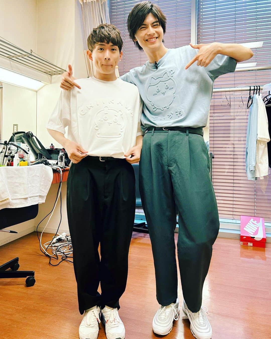 多和田秀弥のインスタグラム：「こんばんは。  #たわはね #はねのばし2023  ありがとうございましタッツー。  このTシャツお気に入りやねん。  #ちいかわ」