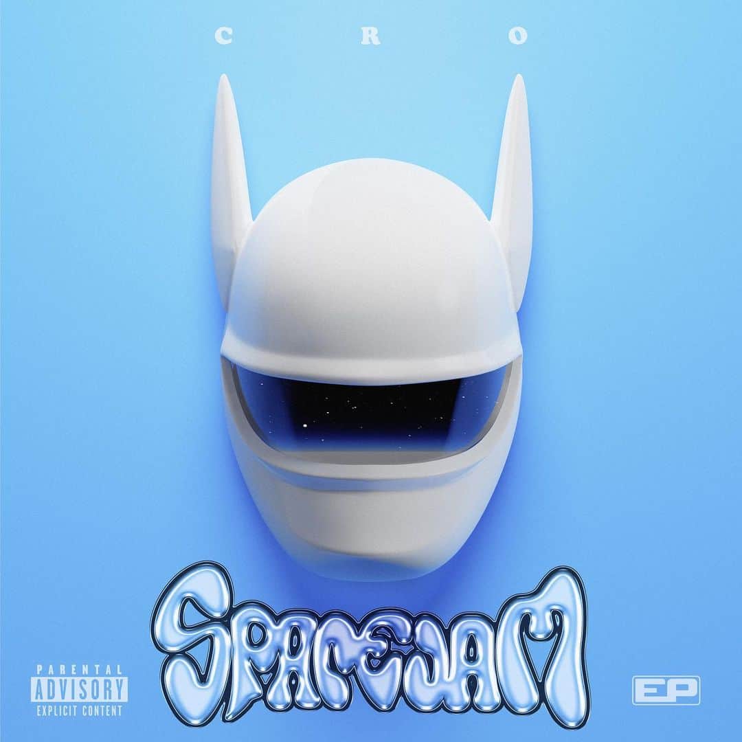 CROのインスタグラム：「from outta space inya face📡 🥰 SPACEJAM EP ab jetzt #newmusic #limitededitions #preordernow」