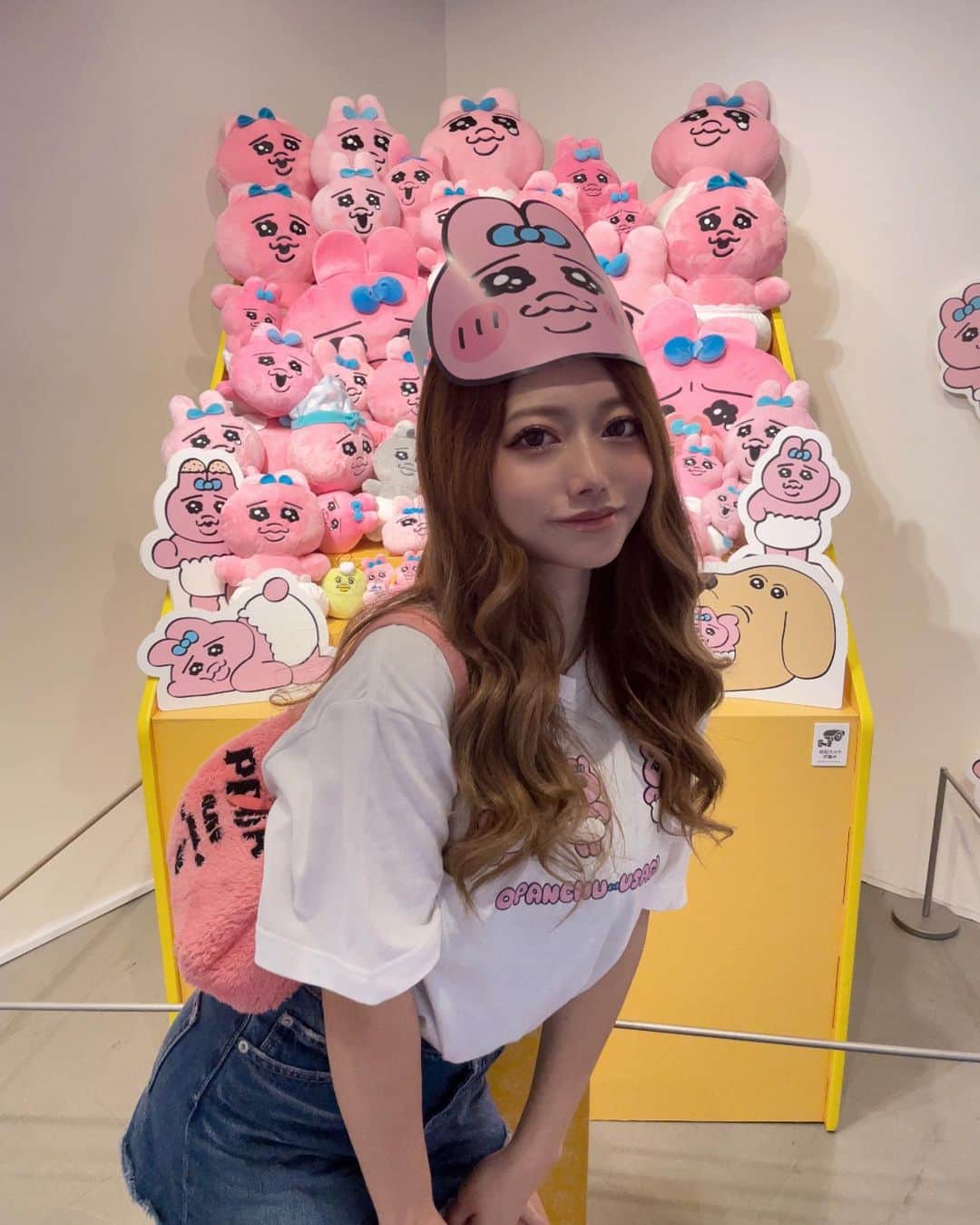 𝐊𝐎𝐘𝐔𝐏𝐈𝐏𝐈 のインスタグラム：「🩲🐰🎀  報われないおぱんちゅ たまらない〜  #おぱんちゅうさぎ  #おぱんちゅうさぎ展」