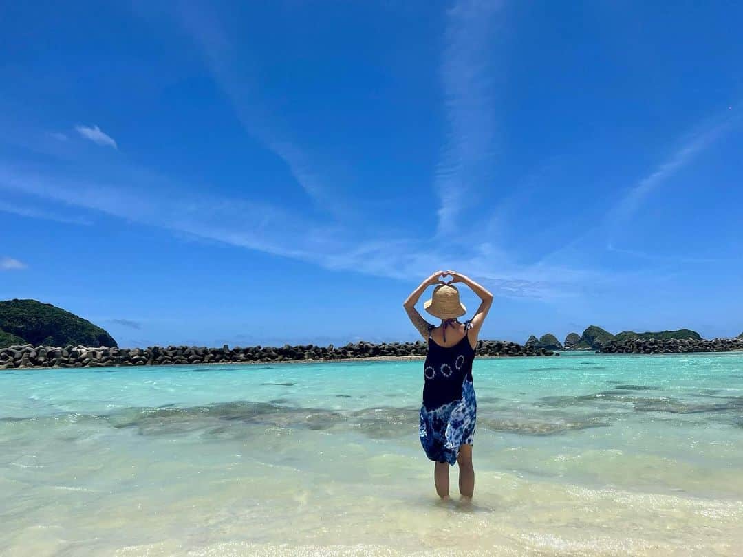 Rilyのインスタグラム：「☀️🤿🫶🐢💕 ． ． ． #沖縄#沖縄旅行」
