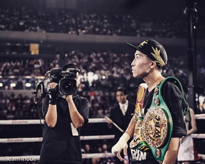 井上尚弥のインスタグラム：「超えたぜ！！ みんなの熱い声援めちゃくちゃ届いたよ、、 ありがとうございました！！ また落ち着いたら更新しますね！！  #井上尚弥 #超えた」
