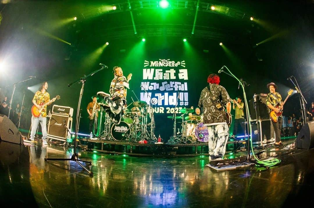 WANIMAさんのインスタグラム写真 - (WANIMAInstagram)「MONGOL800 pre.   「What a Wonderful  World TOUR 2023 福岡編」   Photo by Jon…   #WANIMA #モンパチ #ワニパチ」7月25日 19時39分 - wanima_wanima