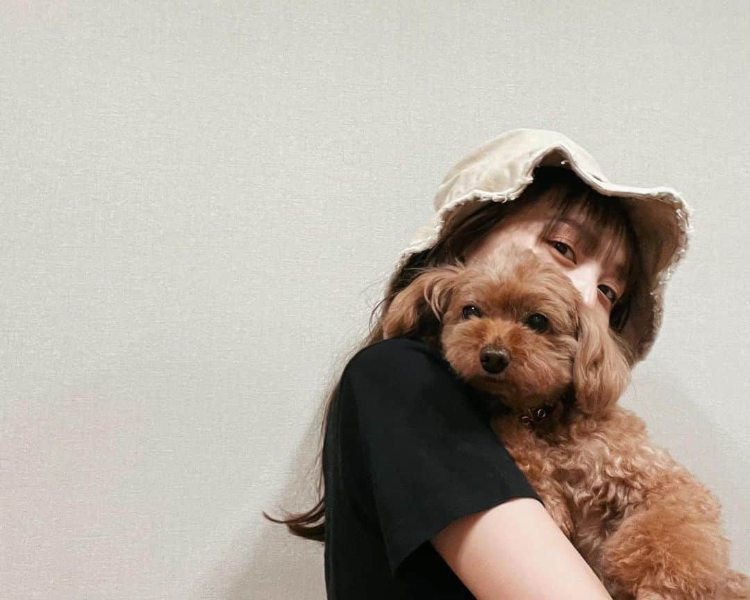 百田夏菜子のインスタグラム：「love you🐶♡」