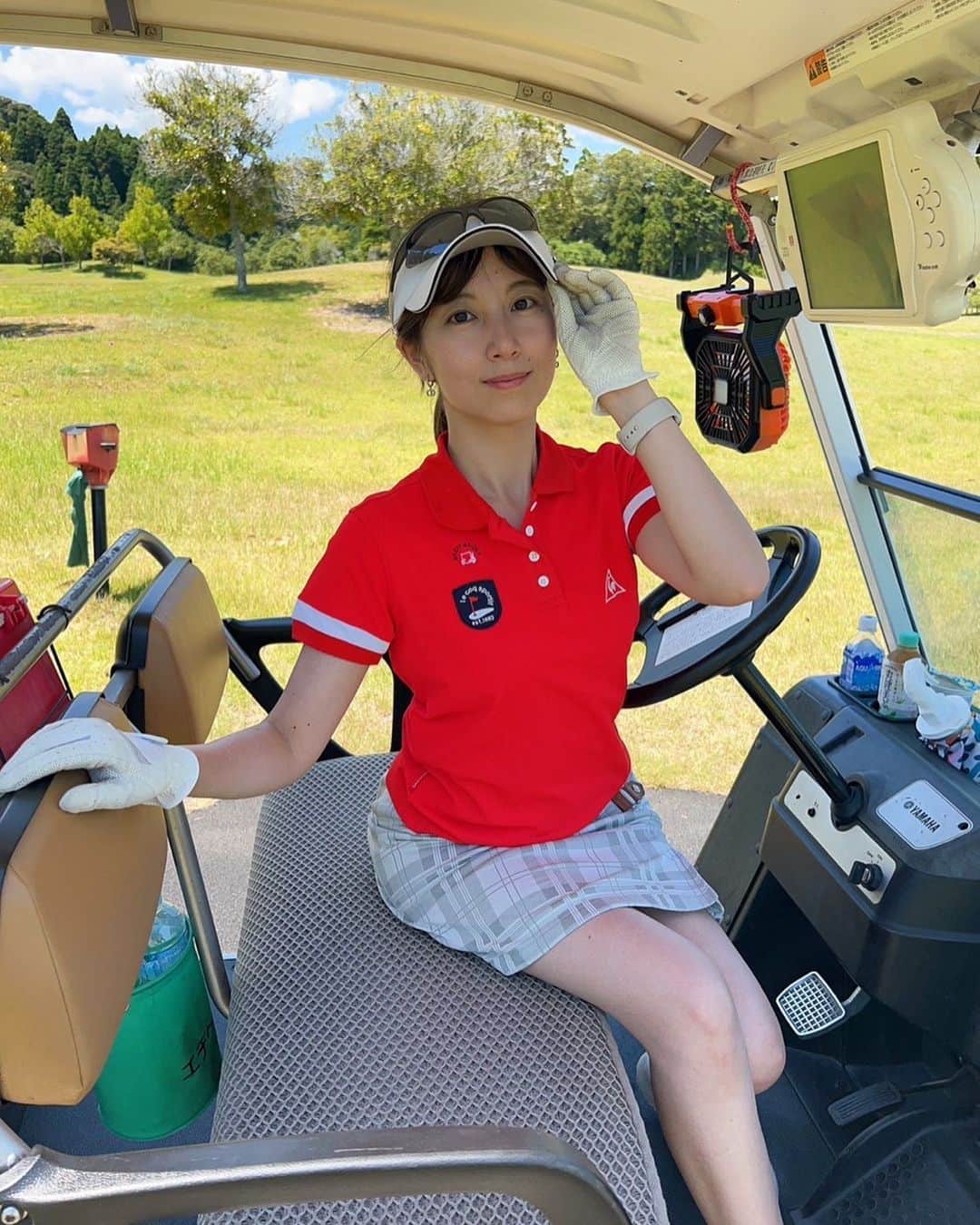 百合沙さんのインスタグラム写真 - (百合沙Instagram)「久しぶりのゴルフ楽しかったです！✨ メッチャ焼けました🤣笑 また写真載せます📸  #ゴルフ #golf #ゴルフ女子」7月25日 20時52分 - dorado.yurisa