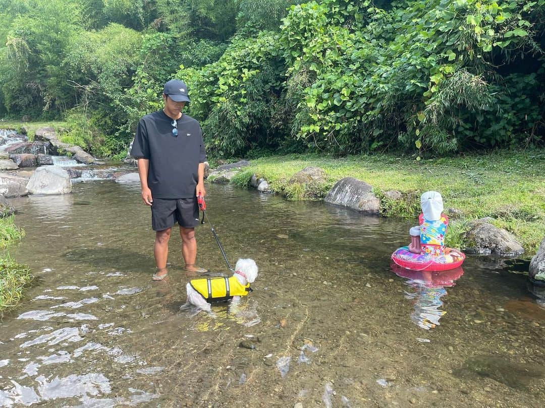 澤上竜二さんのインスタグラム写真 - (澤上竜二Instagram)「夏が来たなー。 鳥取の夏は最高です！  #ガイナーレ鳥取#鳥取#米子#大山#川#マウンテンストリーム」7月25日 21時07分 - sawakami.ryuji