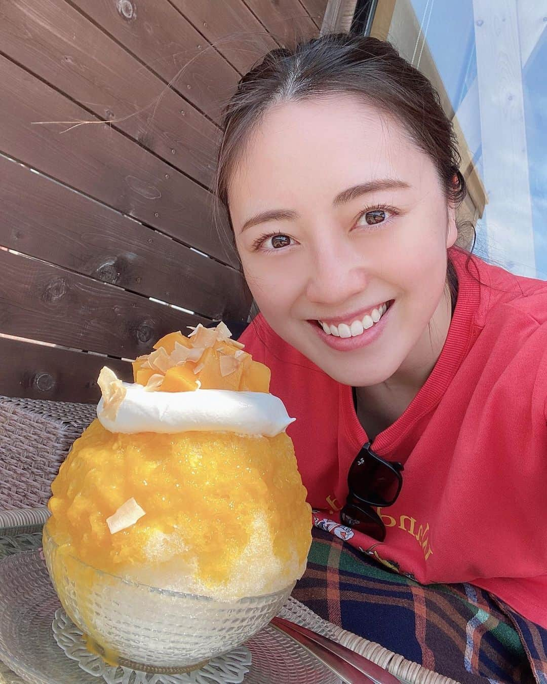 沢井美優さんのインスタグラム写真 - (沢井美優Instagram)「#かき氷の日 らしいです🥰🍧✨  久しぶりにYouTube動画更新しました❣️ストーリーズにリンク載せてますので良かったらご覧ください✨✨  #沢井はかき氷です #🍧  #かき氷 #かき氷大好き  #かき氷は人を幸せにする #🧡　 　 #笑顔溢れる毎日を  #明日もきっと素敵な一日 #🍀」7月25日 21時12分 - sawai_miyuu